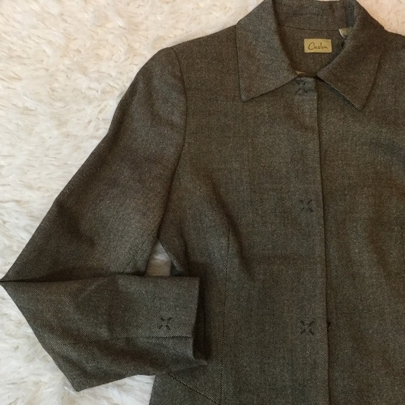 Caslon wool, rayon, lycra, spandex blazer NWT - Picture 3 of 8